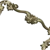 Baroque Acanthus Decorative Trim - STL 3D model for CNC