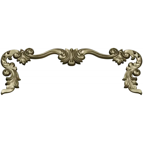 Baroque Acanthus Decorative Trim - STL 3D model for CNC