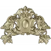 Vineleaf Cartouche STL for CNC Milling