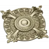 Baroque Rosette 3D STL for CNC