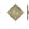 Baroque Rosette 3D STL for CNC