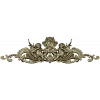 Cherubic Acanthus Cartouche STL for CNC
