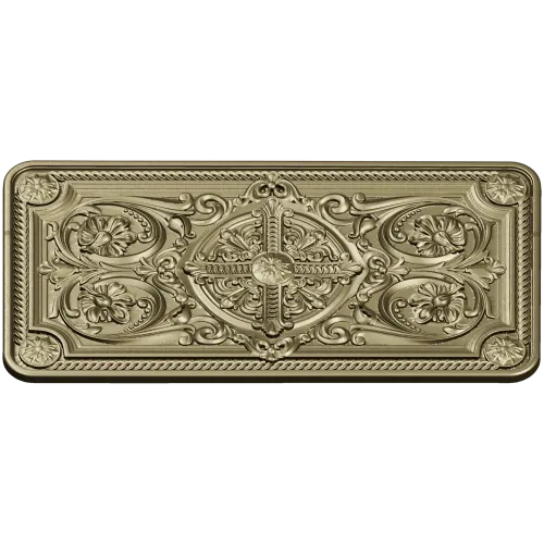 Ornamental Medallion Panel - STL 3D model for CNC