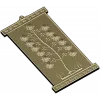 Decorative Tree Panel - STL 3D model for CNC carving