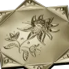 Lotus Star Rosette - STL 3D model for CNC routing