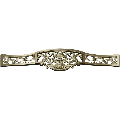 Классический резной картуш для фасада - STL для ЧПУ