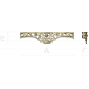 Классический резной картуш для фасада - STL для ЧПУ
