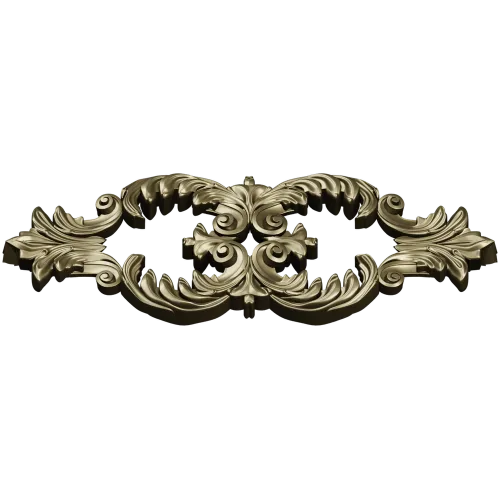Ornate Acanthus Centerpiece - STL 3D model for CNC milling