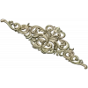 Royal Baroque Crest - STL 3D model for CNC