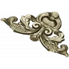 Baroque Acanthus Crest STL for CNC