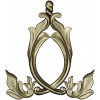 Aureate Acanthus Cartouche - STL 3D model for CNC