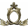 Aureate Acanthus Cartouche - STL 3D model for CNC