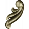 Acanthus Corner Ornament STL - High-Relief 3D Model for CNC