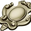 Regal Oval Cartouche - STL 3D model for CNC carving