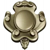 Regal Oval Cartouche - STL 3D model for CNC carving