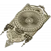 Aurelia Sunburst Medallion - detailed STL 3D model for CNC carving