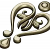 Baroque Heart Applique STL 3D Model for CNC