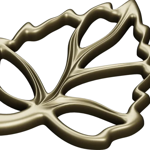 Кленовый лист - 3D модель STL для ЧПУ