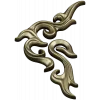 Acanthus Corner Relief STL for CNC Milling