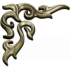 Acanthus Corner Relief STL for CNC Milling