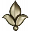 Leaf Fleuron STL 3D Model for CNC