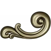 Baroque Scroll Leaf - STL 3D model for CNC carving