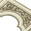 Baroque Arched Panel STL for CNC Routing