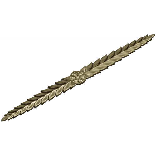 Laurel Rosette Frieze - STL 3D model for CNC carving