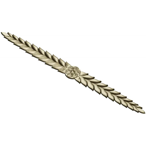 Laurel Rosette Frieze - STL 3D model for CNC carving