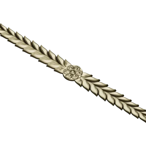 Laurel Rosette Frieze - STL 3D model for CNC carving