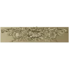Baroque floral frieze STL 3D model for CNC