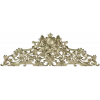 Rococo Crown Pediment - STL 3D model for CNC carving