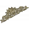 Rococo Crown Pediment - STL 3D model for CNC carving