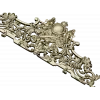 Rococo Crown Pediment - STL 3D model for CNC carving