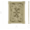 Regal Palmette Panel - STL 3D model for CNC decorative panel