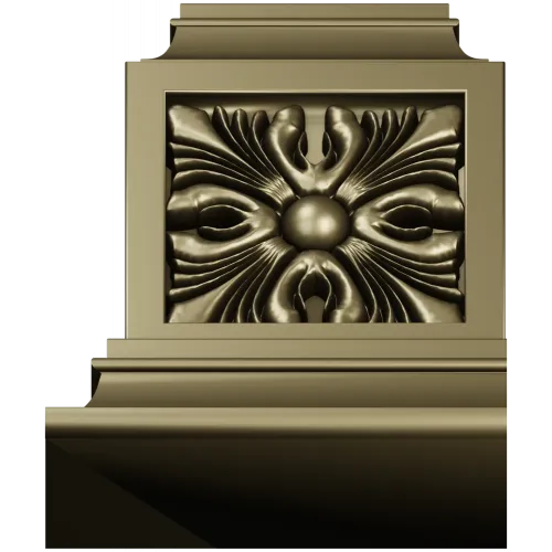 Розетта Флорина - 3D модель STL для ЧПУ