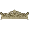 Резная горизонтальная панель с львиными навершиями - STL 3D модель
