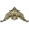 Rococo Corner Cartouche STL for CNC