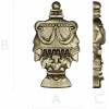 Regal Draped Urn Decorative STL for CNC