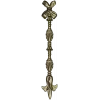 Ribbon Tassel Vertical Applique - STL 3D Model for CNC