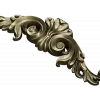 Рокайльный картуш в стиле акант - 3D модель STL для ЧПУ