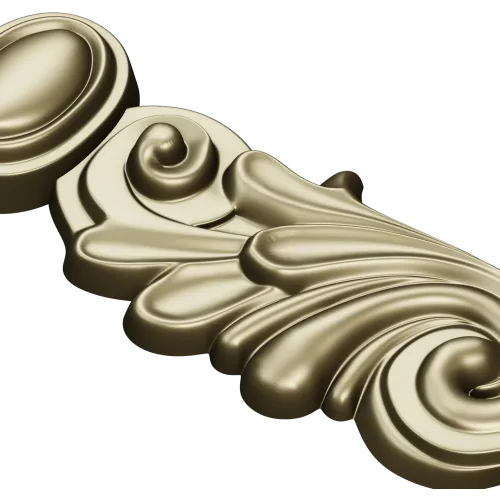Декоративная накладка "Эллина" - 3D модель STL для ЧПУ