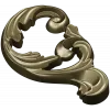 Rococo Acanthus Scroll - high-relief STL for CNC
