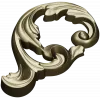 Rococo Acanthus Scroll - high-relief STL for CNC