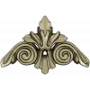Acanthus Scroll Cartouche STL 3D Model for CNC