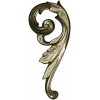 Acanthus Scroll Decorative STL Model for CNC