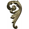 Acanthus Scroll Decorative STL Model for CNC