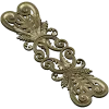 Acanthus Scroll Cartouche - STL 3D model for CNC
