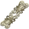 Acanthus Scroll Cartouche - STL 3D model for CNC
