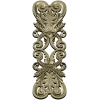 Acanthus Scroll Cartouche - STL 3D model for CNC